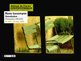 Exposition Rose Lecomte à l'abbaye de Flaran - Agrandir l'image (fenêtre modale)