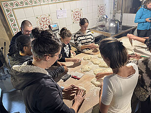 Les bénéficiaires de la carte alimentaire durable participent à de nombreux ateliers de sensibilisation - Agrandir l'image (fenêtre modale)