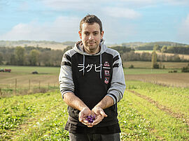 Guillaume Normant, safranier - Agrandir l'image (fenêtre modale)