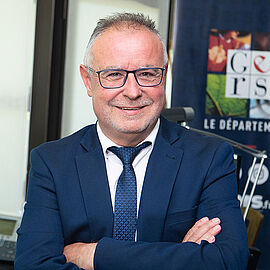 Philippe Dupouy, Président du Département