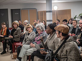 Le public était venu nombreux pour débattre des avancées et des perspectives de la loi handicap à la MDPH - Agrandir l'image (fenêtre modale)