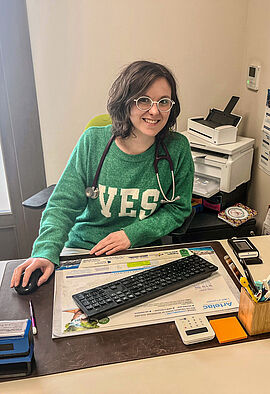 Lisa Munoz, médecin à Eauze