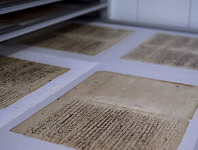 L'objectif des restauratrices est de conserver l'existant sans le dénaturer  - Agrandir l'image (fenêtre modale)