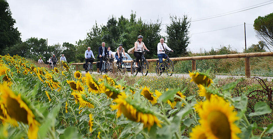 La piste Auch-Aubiet avec une première section opérationnelle jusqu'à Marsan - Agrandir l'image (fenêtre modale)