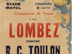 Exposition sur le rugby dans le Gers au XXe siècle aux Archives départementales - Agrandir l'image (fenêtre modale)