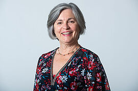 Hélène Rozis-Le Breton, vice-présidente du Conseil départemental en charge des Solidarités