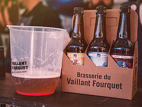 Dégustation de bière artisanale avec la brasserie du Vaillant Fouquet - Agrandir l'image (fenêtre modale)